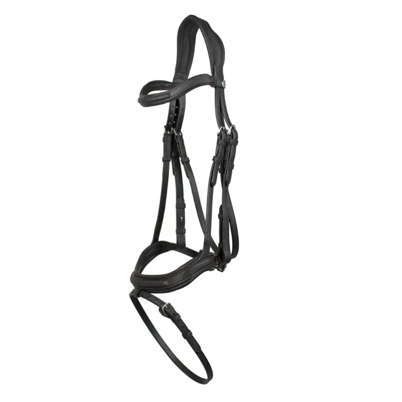 Ultra Comfort Kilkenny Flash Bridle in Black